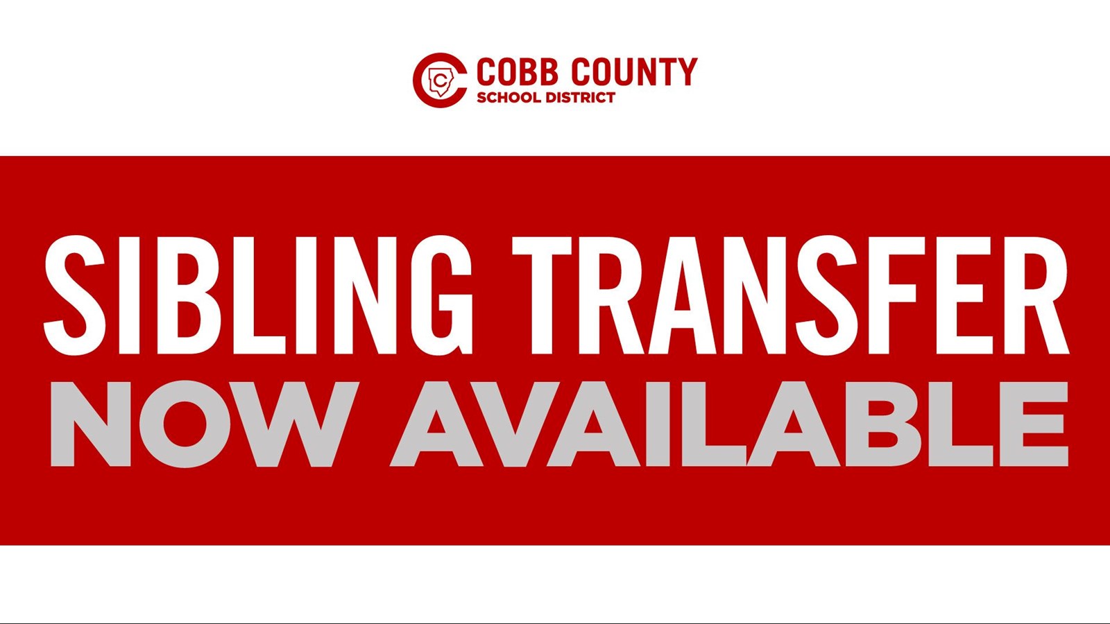 Sibling Transfer Now Available 